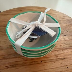 Roller Rabbit x Target - Set (4) Mini Bowls - Bouquet Blue 11.5 oz